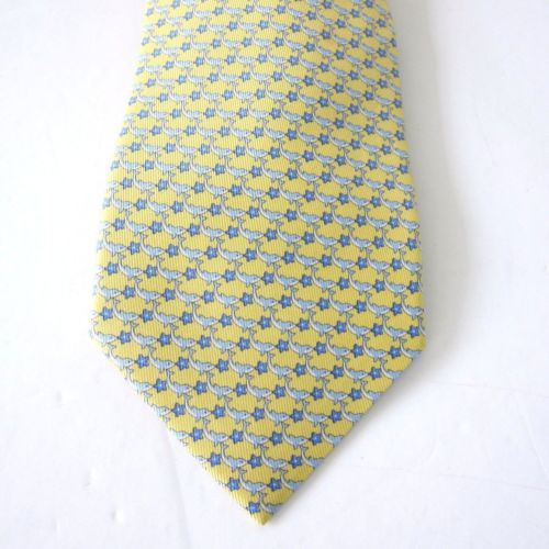 Accessoires cravates jaunes pour homme en 100% soie