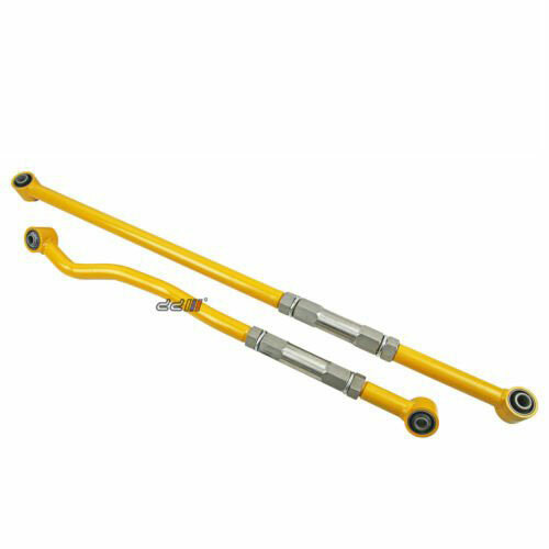 Front+Rear Adjustable Panhard Rod Bar Fit Land Cruiser 80 100 105 Series