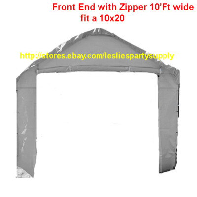 10' Valance Front End Panel  with zipper (1pc./pack) 