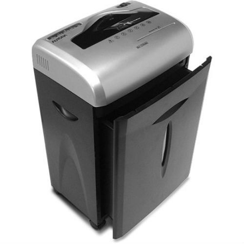 12-Sheet Cross-Cut ShredSafe Paper/CD/Credit-Card Shredder Pull-Out Office Home
