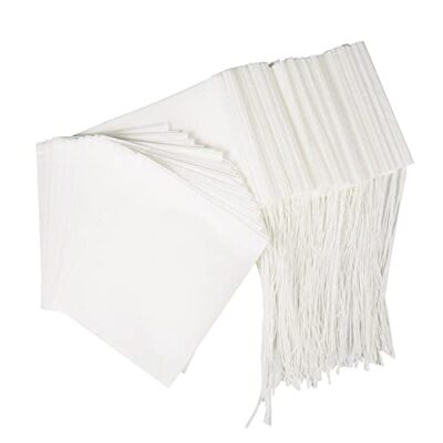 100Pcs Large Tea Bag Disposable Empty Tea Filter Bags No Mess Mesh