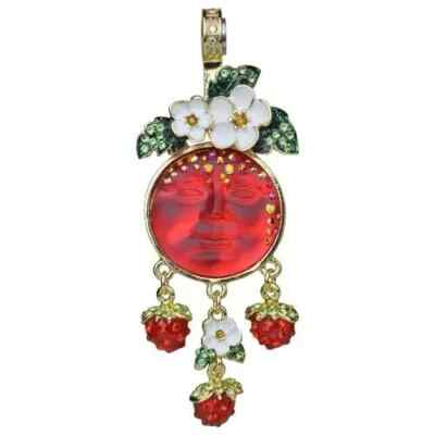 KIRKS FOLLY STRAWBERRY GODDESS MOON SHADOW MAGNETIC ENHANCER IN GOLD TONE