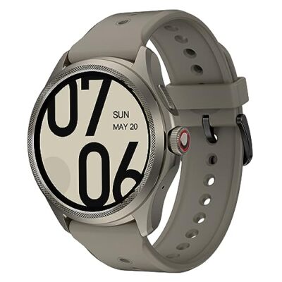 Ticwatch Pro 5 Smartwatch 5ATM Waterproof  Ash Gray  Mobvoi Japan 