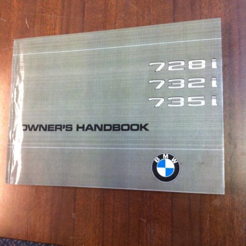BMW Car Owner & Operator Manuals