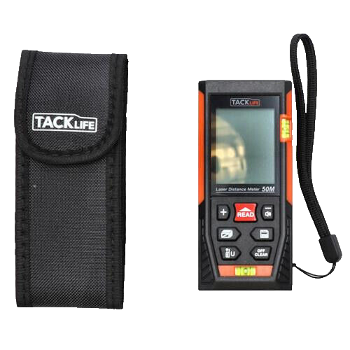 Tacklife Laser Distance Meter 164' HD-50 Test Measure& Inspect