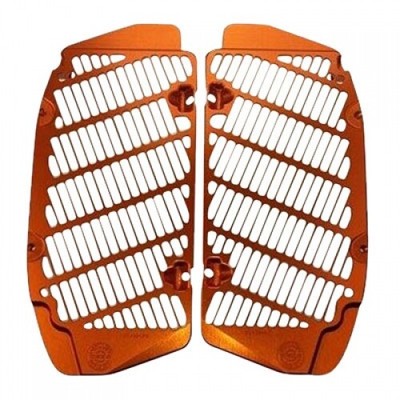 Bullet Proof Designs GEN 2 Radiator Guards Orange KTM-RG-17-ORG