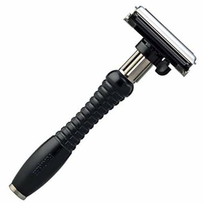 新品未使用❣️メンズ用2ブレード剃刀　ダブルレイヤー　RAZOR FOR MEN Feather Adjustable Soft/Hard Double Edge Razor Holder Made