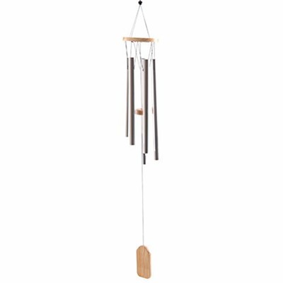 Puckator Traditional Wind Chime, 5 Metallic Tubes,58 cm long E
