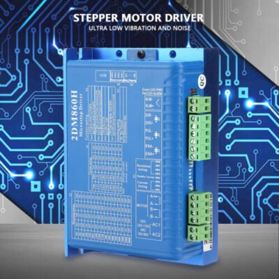 CNC 2DM860H Digital Two Phase Stepper Motor Driver Micro-step Controller 32bit