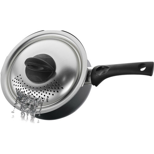 2 Quart Aluminum Lock Drain NonStick Covered Mac 'n Cheese Pan