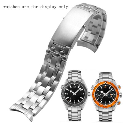 18MM WATCH BAND FOR OMEGA SPEEDMASTER MOON SEAMASTER WATCH HEAVY STAINLESS STEEL