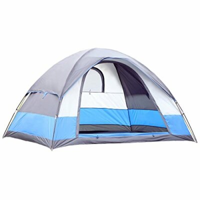 SEMOO Camping Tent Water Resistant 5 Person 3-Season Family Dome Tent with Bag