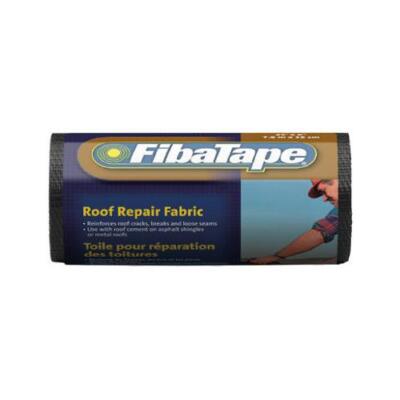 Mesh Roof Repair Fabric, Black, 6-In. x 25-Ft.