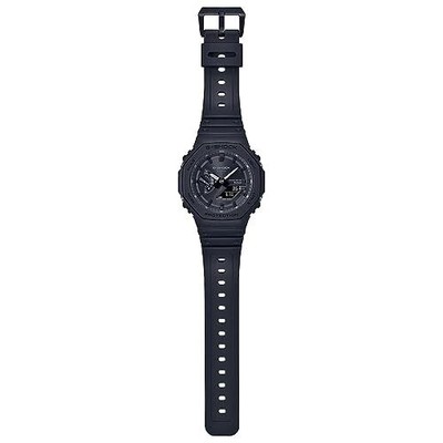 Pre-owned Casio G-shock Men Black Dial Analog-digital Ga-b2100-1a1dr (g1242)
