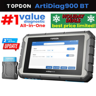 deals TOPDON Artidiag900BT BiDirectiona E*CU Coding Upgraded AD800BT