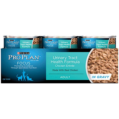 Purina Pro Plan Cat Wet Food Adult Urinary Tract Health Chicken 3 oz Can 24 Pack