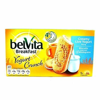 Belvita Breakfast - Yogurt Crunch - 253 g (caja de 8)