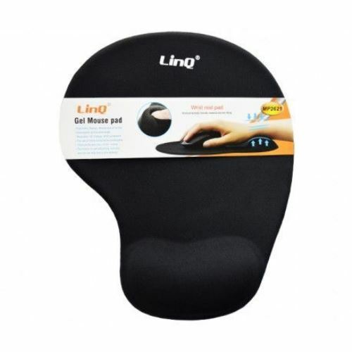 Tappetino per Mouse PC Computer Ergonomico Poggia Polso Cuscino linq mp2621