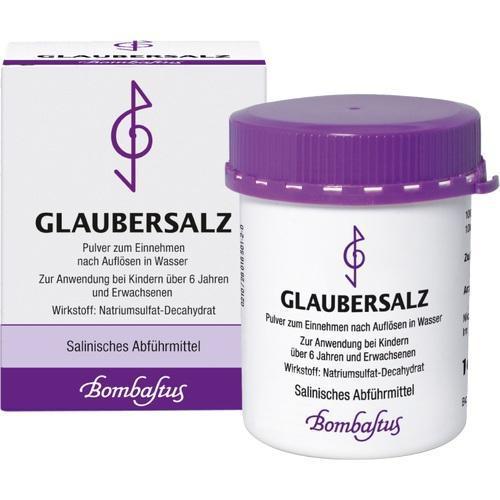 Glaubersalz Natriumsulfat Pulver 100g Pzn 1351954