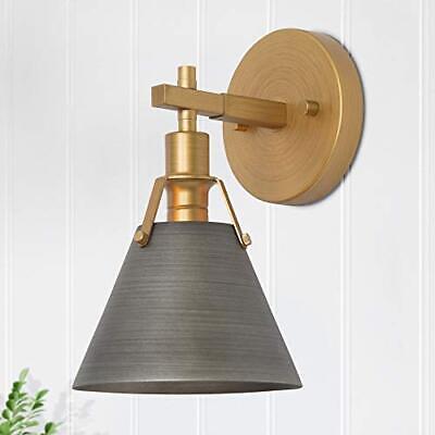 KSANA Gold Wall Sconces Lighting Fixture Modern Vintage Wall Mounted Lamp 1light