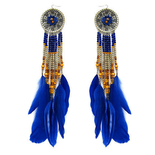Feather Cuff Fashion Earrings