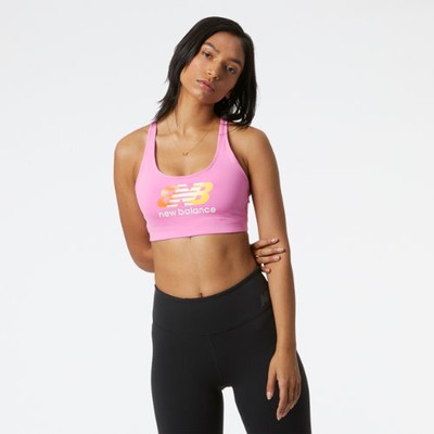 

Женский бюстгальтер New Balance NB Hero с принтом 3.0, Розовый