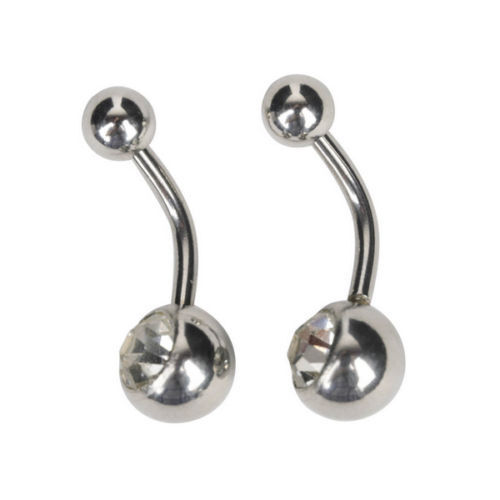 SIGZKK 2 PCS Body Clamp For Women Stainless Steel Non Piercing Body Ring Adjustable Body Clamps Clip Faux Body Piercing Jewelry Gift (Chain