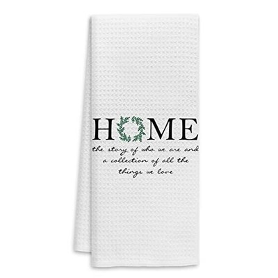 Minimalist Home Garland Bath Towel,Family Sweet Gifts Decorative Towel,New
