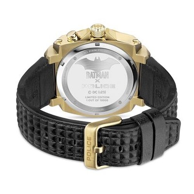 Pre-owned Police [] Watch Forever Batman Gd0022602 Men's Black