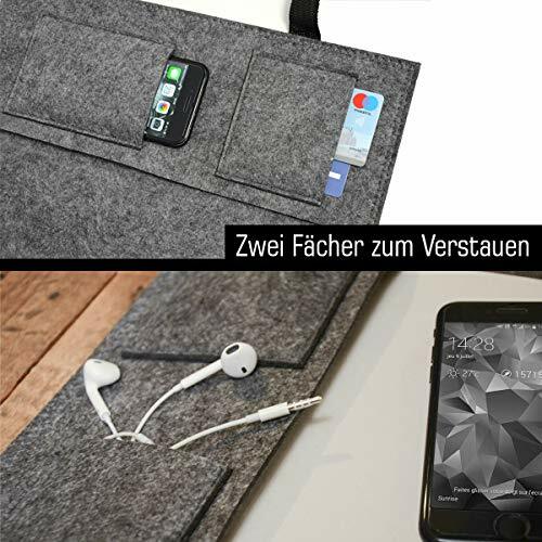 DuneDesign Filz Ordnertasche 31x34x9 cm Ordnerhülle Unitasche Ordnermappe... 