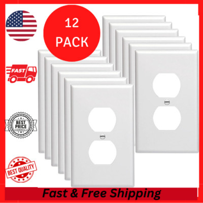 Outlet Covers Wall Plates - Electrical Outlet Covers12-Pack Standard Size