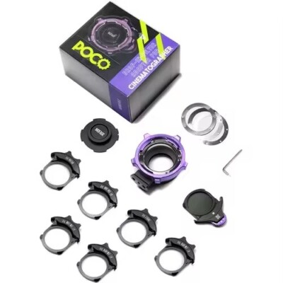 MOFAGE POCO PL-E Drop-In Filter Lens Adapter For ARRI PL Lens to Sony E-Mount 