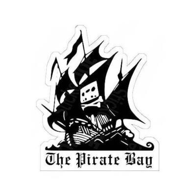 The Pirate Bay Sticker