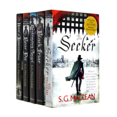 The Seeker Series 5 Books Collection Set By S.G. MacLean (The Seeker, The Black 