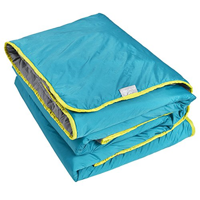 Lightspeed Outdoors Sundown Camp Blanket, Nylon Ripstop, Fluffy Down Packable, x