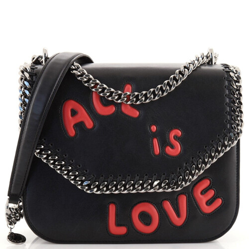【関税&送料込】Stella Mccartney Borsa A Tracolla Stella Log Women Moss Logo Crossbody Bag | Stella McCartney US