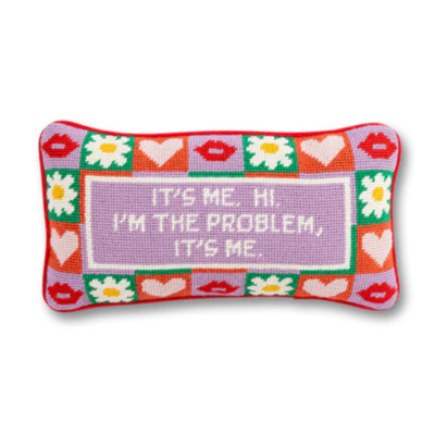Furbish - It's Me 8'' x 14'' Needlepoint Pillow - FP-61
