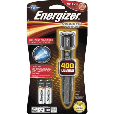Energizer 139891 Vision HD Performance Metal Flashlight 400 lumens