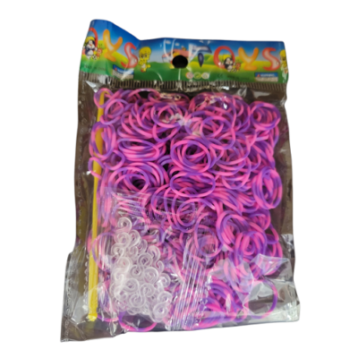 3600 ( 6x600) New TIE DYE Colors Refill Rubber Bands w/S Clips For Loom Kits 