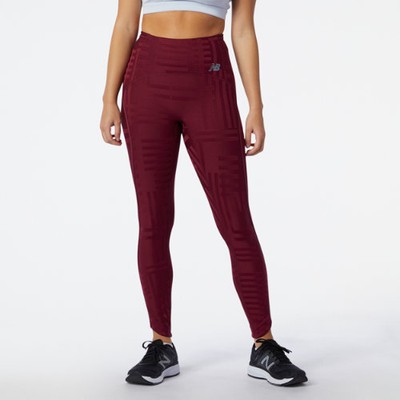 

Женские тайтсы New Balance Q Speed красного цвета, размер, Красный