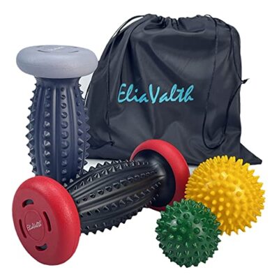Foot Roller for Plantar Fasciitis and Neuropathy, Reflexology Massager Tool, ...
