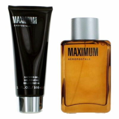 Aeropostale Maximum Men 3.4 oz 100 ml Eau De Cologne Spray & Shower Gel