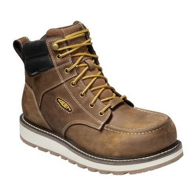 Pre-owned Keen Utility Men's Cincinnati 6" Composite Toe Work Boot,belgian/sandshell,sizes