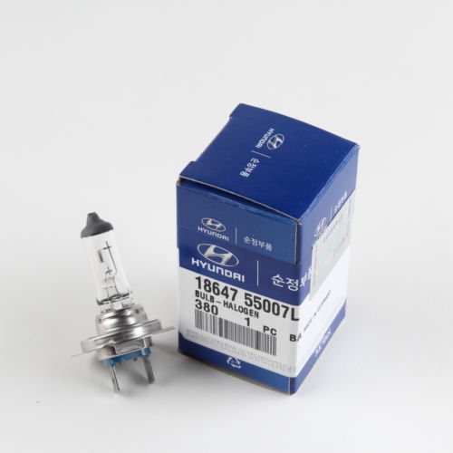 しょーい Hyundai 18647 55007L Headlight Halogen H7 Bulb New, Genuine