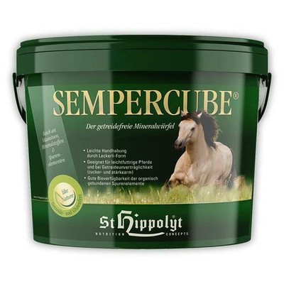 HIPPOLYT St. Mineralfutter SEMPER CUBE für Pferde