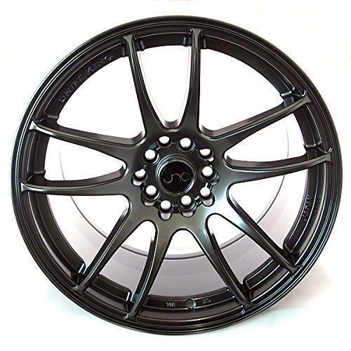 JNC WHEELS JNC004 18x8.5/9.5 5x100/114.3 30/25 GUNMETAL MACHINE 