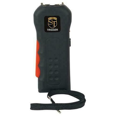 75,000,000 Volt Stun Gun w Disable Pin Flashlight Recharge safety Strap 