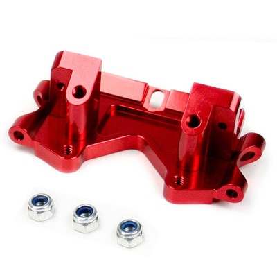 Traxxas Craniac 1:10 Alloy Front Lower Bulkhead, Red, Atomik RC, Replaces 2530