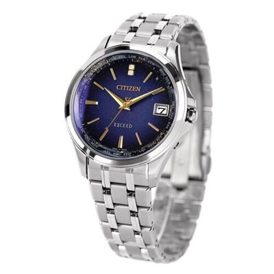 Citizen Exceed CB1080-61L Milky Way LIMITED Eco-Drive Titanium Radio Men W .JP