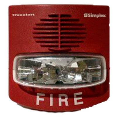 SIMPLEX 4906-9133 - Chime/strobe Wall Red